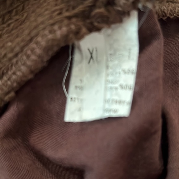 🔹 Porto Cervo Cable Knit Mixed Media Sweater Top - Picture 6 of 6